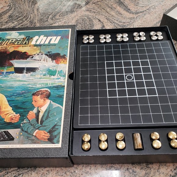 [GREAT Condition] Vintage 1965 "Foil" COMPLETE 3M Bookshelf Game - Picture 5 of 6